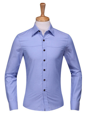 定做修身職業襯衫,男士免燙襯衣制作_服裝服飾欄目