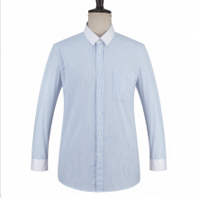 【QDG-116貴州男襯衫批發(fā)藍色豎條紋80%棉配色方規(guī)領長袖男襯衣圖片】QDG-116貴州男襯衫批發(fā)藍色豎條紋80%棉配色方規(guī)領長袖男襯衣